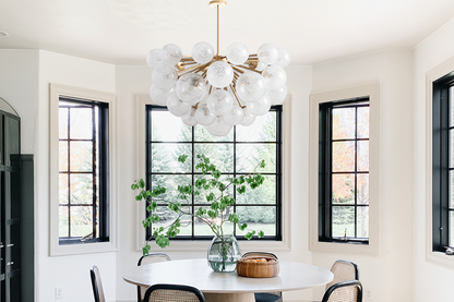 Mandoza Glass Chandelier - Everlamps