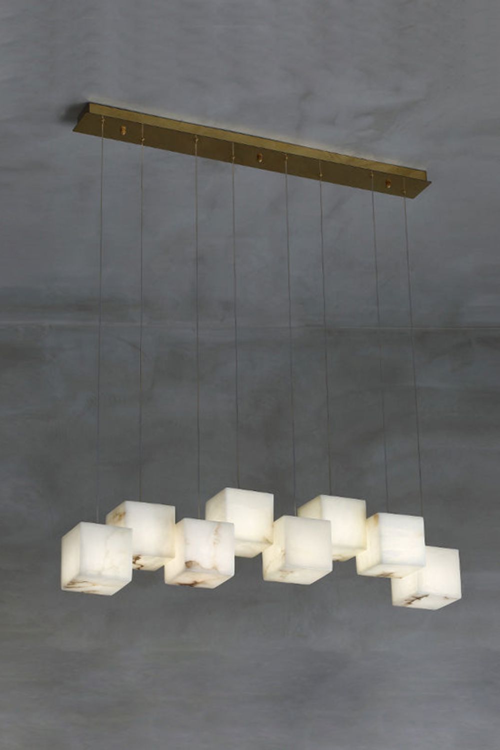 Marble Box Chandelier - everlamps