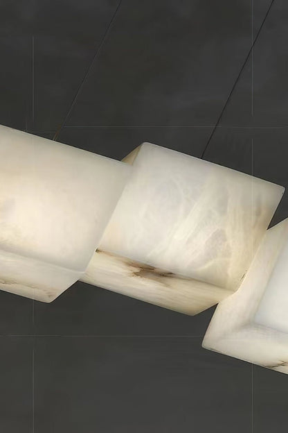 Marble Box Chandelier - everlamps