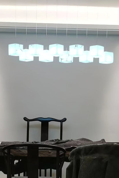 Marble Box Chandelier - everlamps