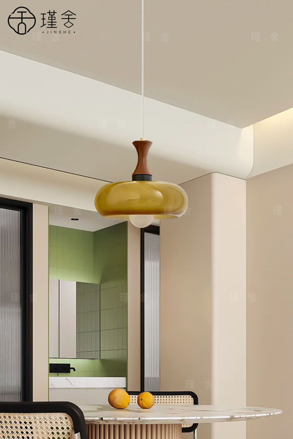 Mayon Plug In Pendant Lamp - view 12 | everlamps