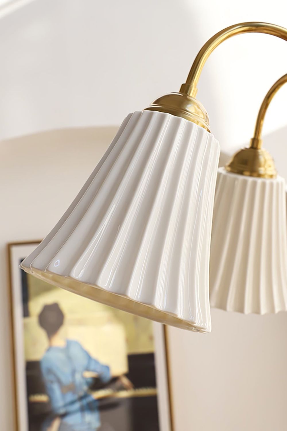 Medieval Ceramic Trumpet Chandelier - everlamps