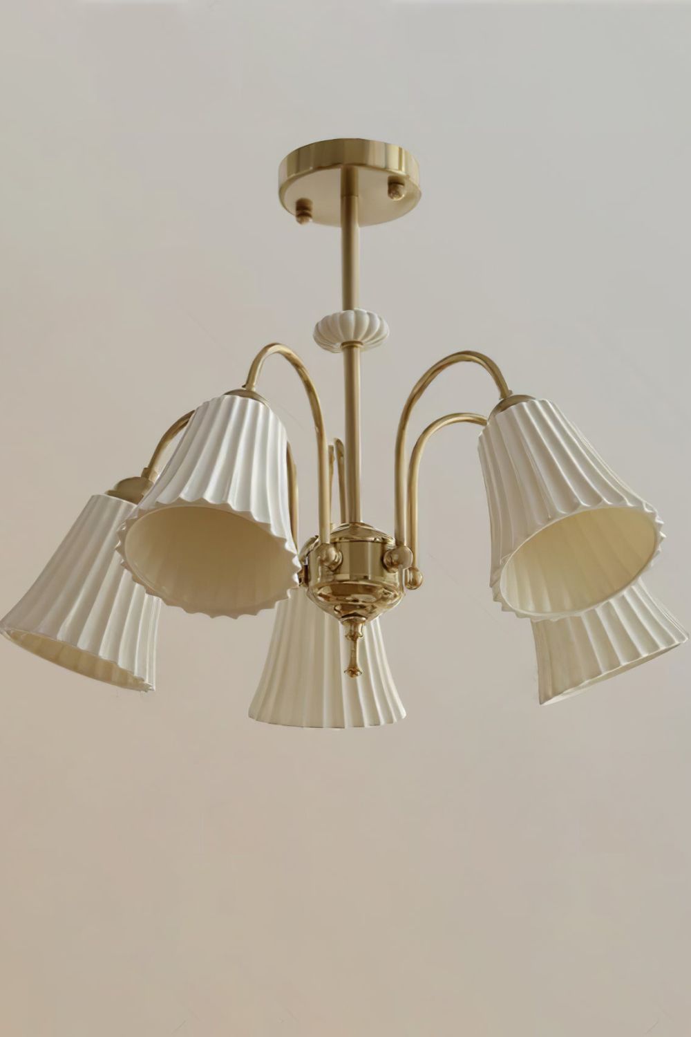 Medieval Ceramic Trumpet Chandelier - everlamps