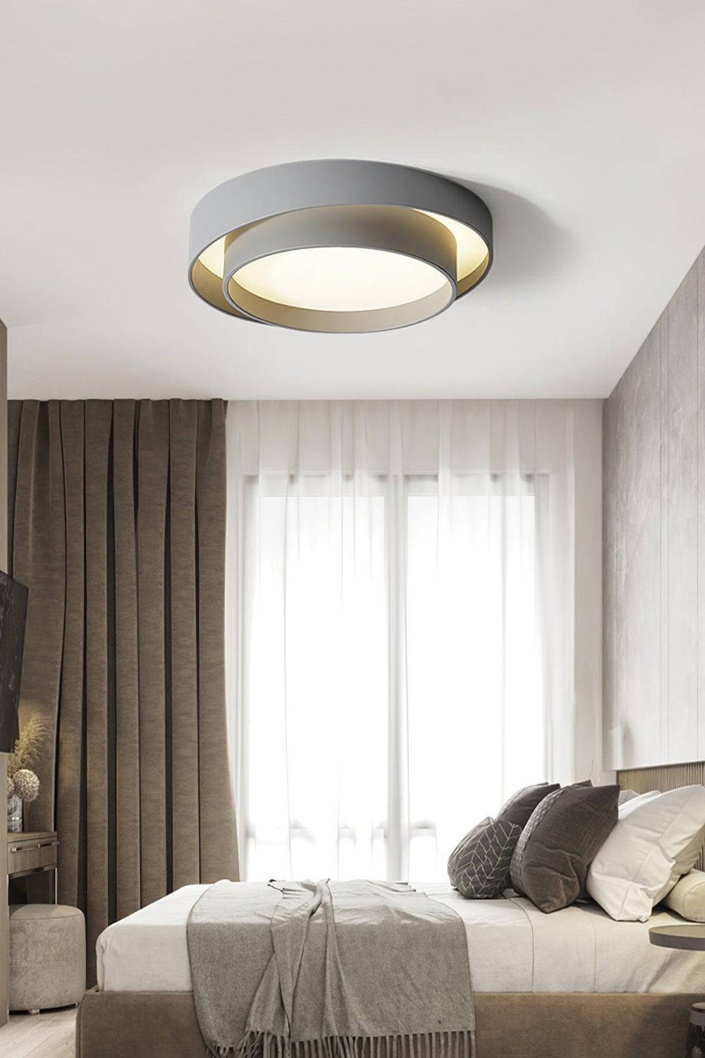 Modern Round Melody Ceiling Lamp - view 3 | everlamps