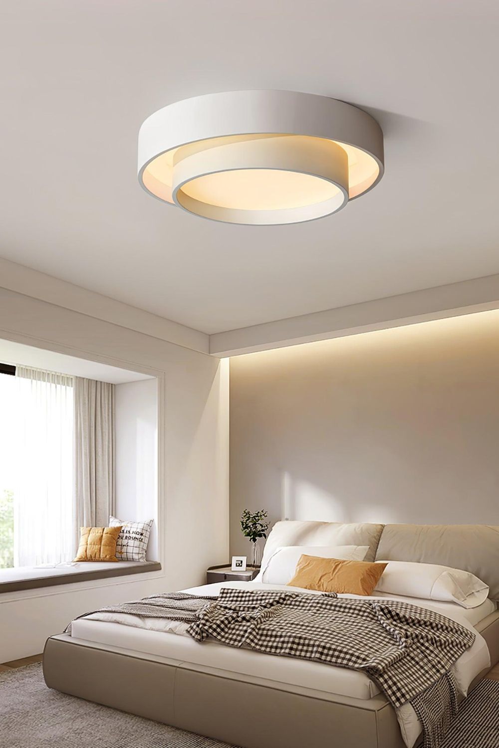 Modern Round Melody Ceiling Lamp - view 5 | everlamps