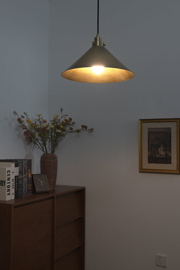 Metal Cone Pendant Light - view 10 | everlamps