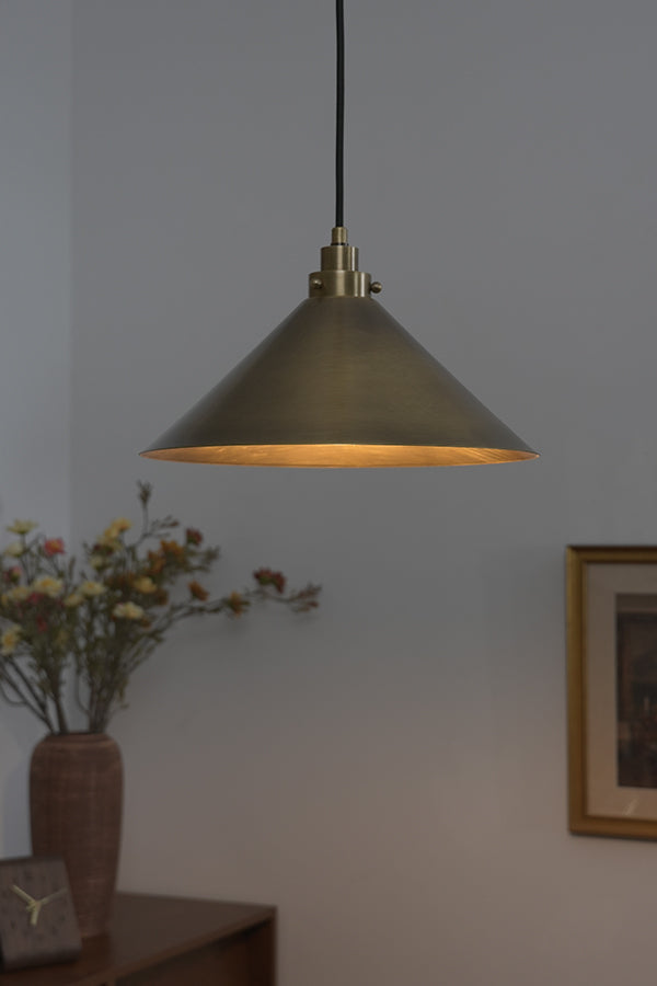 Metal Cone Pendant Light - view 18 | everlamps