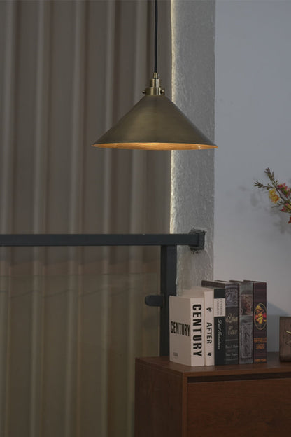 Metal Cone Pendant Light - view 12 | everlamps