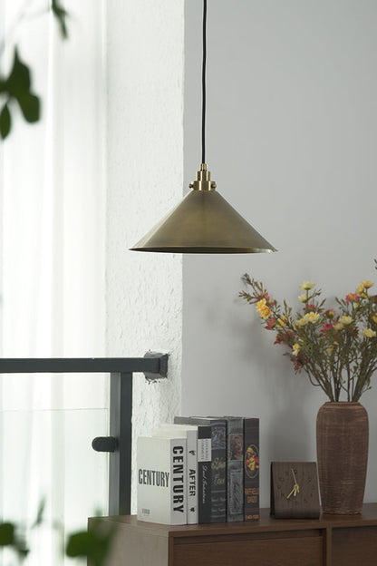Metal Cone Pendant Light - view 13 | everlamps