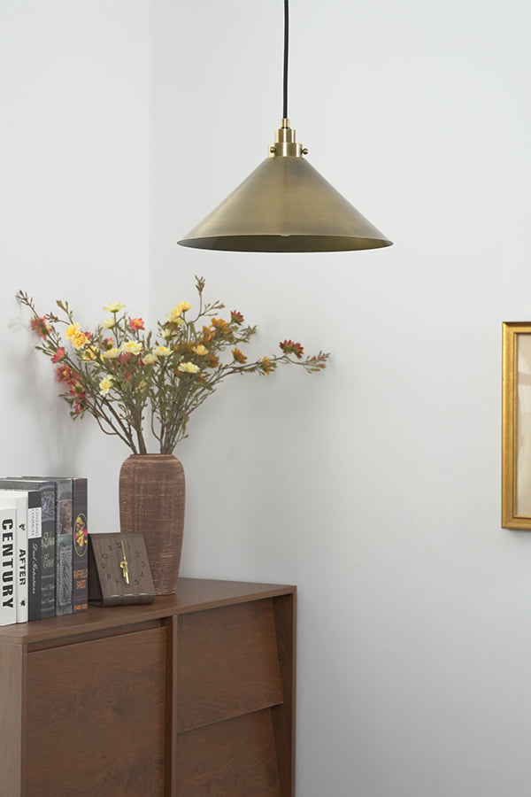 Metal Cone Pendant Light - view 15 | everlamps
