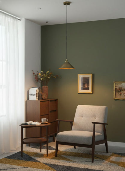 Metal Cone Pendant Light - view 5 | everlamps