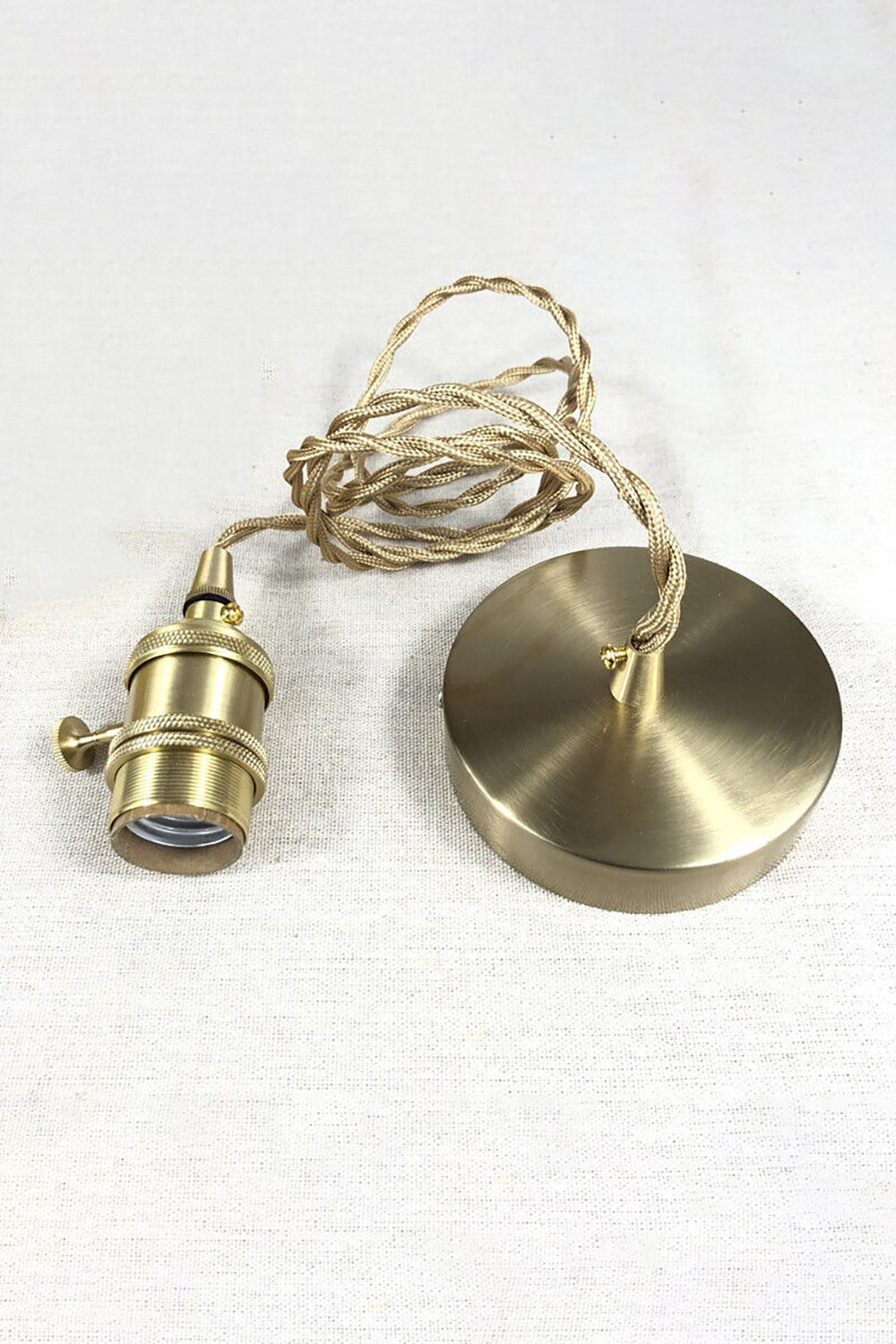 Mid-Century Grooved Glass Pendant Lamp - view 12 | everlamps