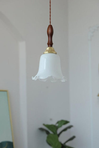 Milky Flower Pendant Light - everlamps
