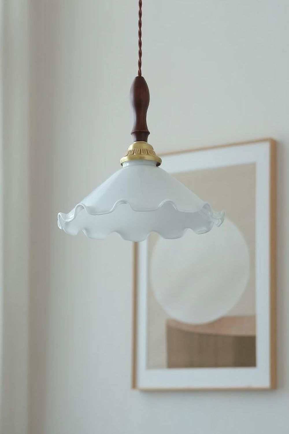Milky Flower Pendant Light - everlamps