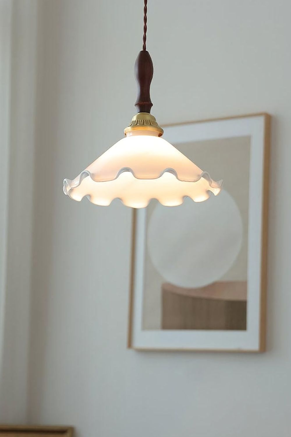 Milky Flower Pendant Light - everlamps