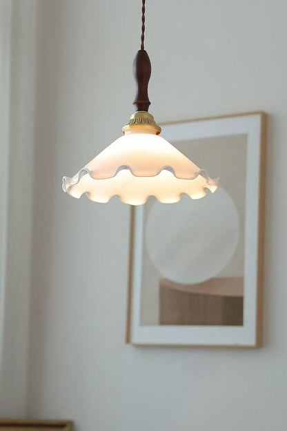 Milky Flower Pendant Light - everlamps
