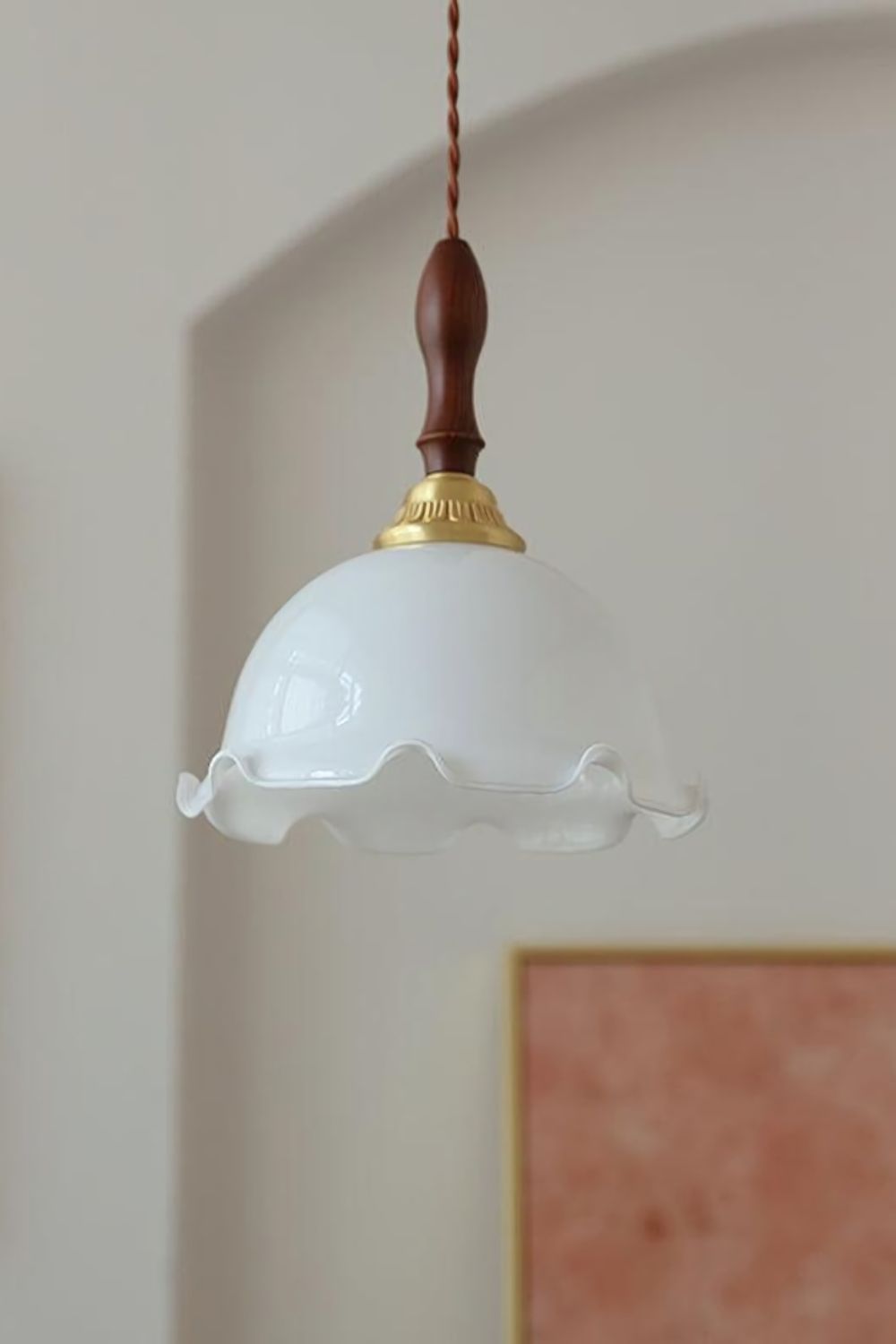 Milky Flower Pendant Light - everlamps