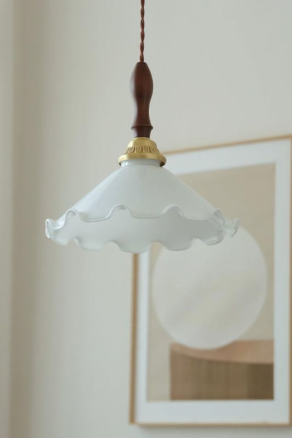 Milky Flower Pendant Light - everlamps