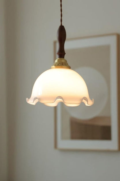 Milky Flower Pendant Light - everlamps