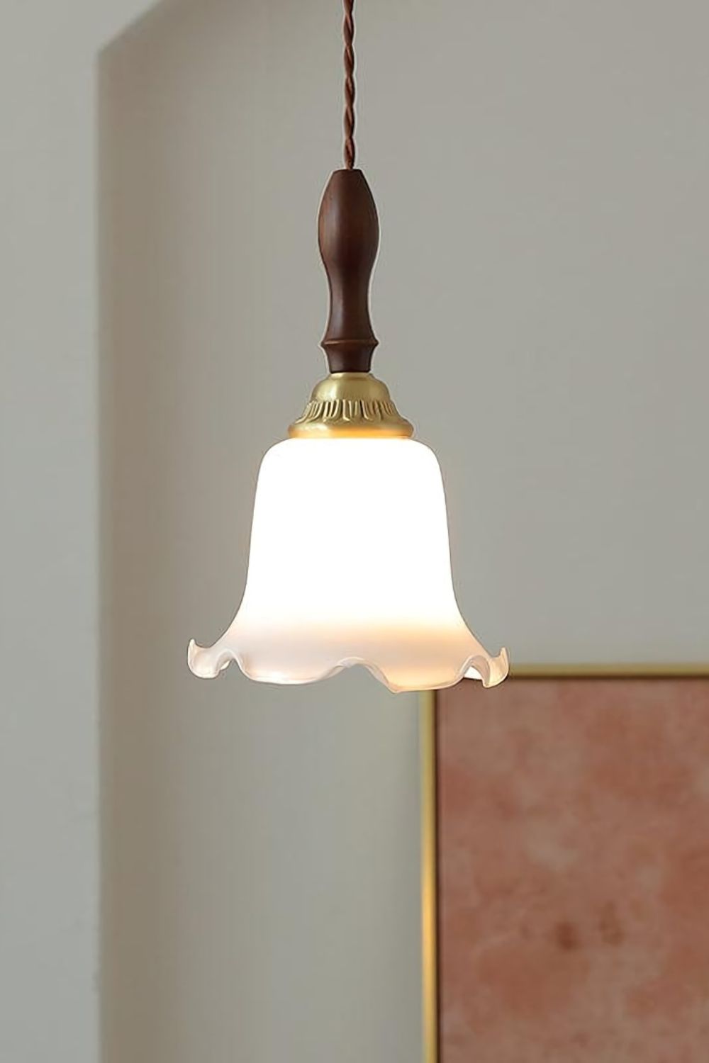 Milky Flower Pendant Light - everlamps