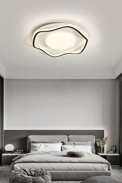 Minimalist Cloud Shape LED Ceiling Lamp - view 3 | everlamps