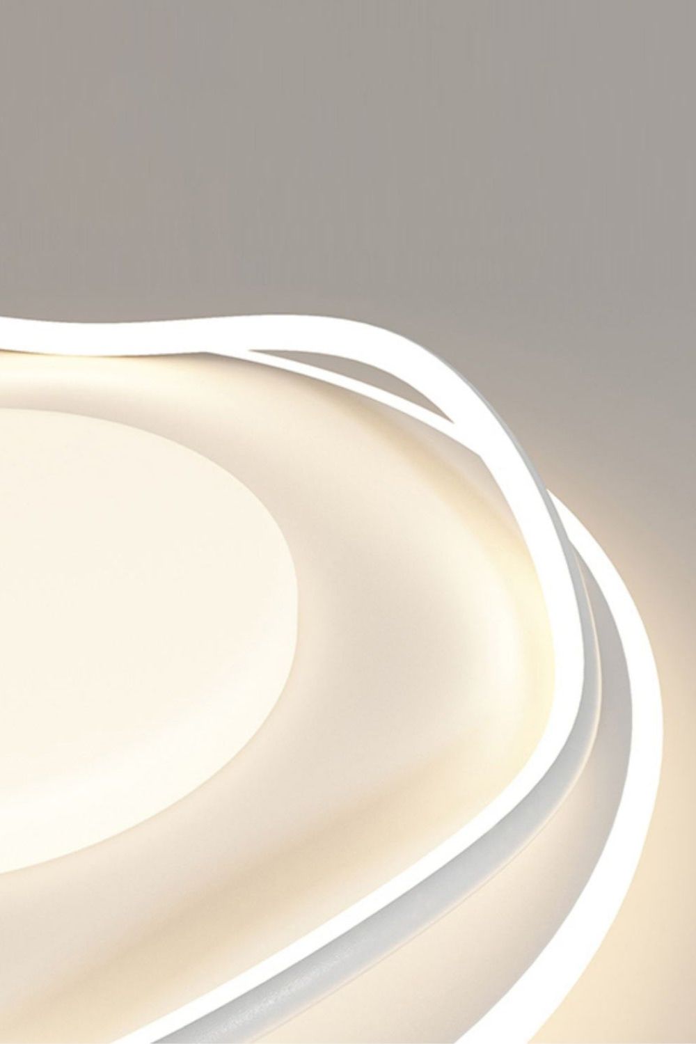 Minimalist Cloud Shape LED Ceiling Lamp - view 8 | everlamps