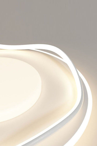 Minimalist Cloud Shape LED Ceiling Lamp - view 8 | everlamps