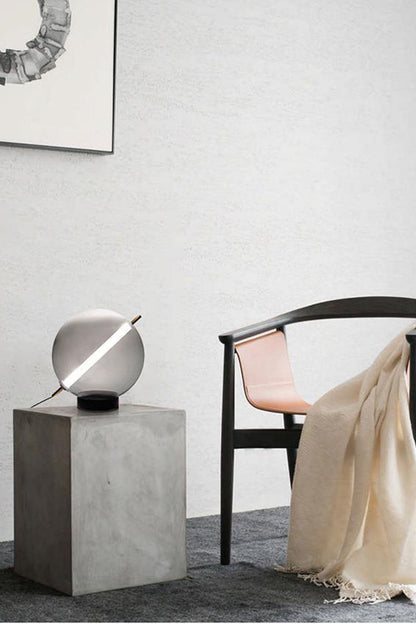 Minimalist Glass Ball Pendant Light - view 7 | everlamps