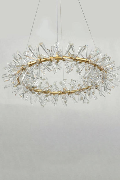 Mira Crystal Ring Chandelier - everlamps
