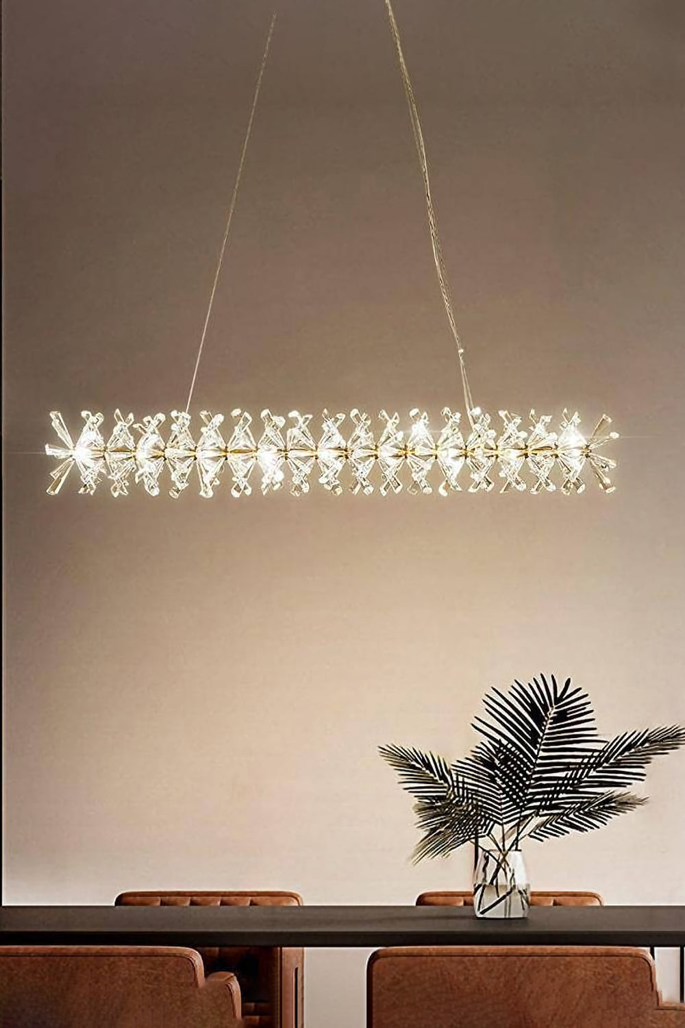 Mira Crystal Ring Chandelier - everlamps