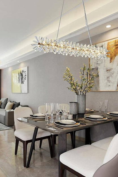 Mira Crystal Ring Chandelier - everlamps