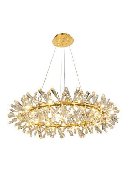 Mira Crystal Ring Chandelier - everlamps