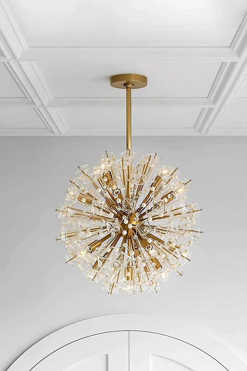 Modern Dickinson Medium Chandelier - view 4 | everlamps