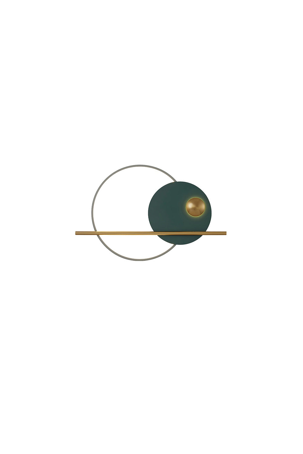 Modern Linear Double Circle Wall Light | everlamps