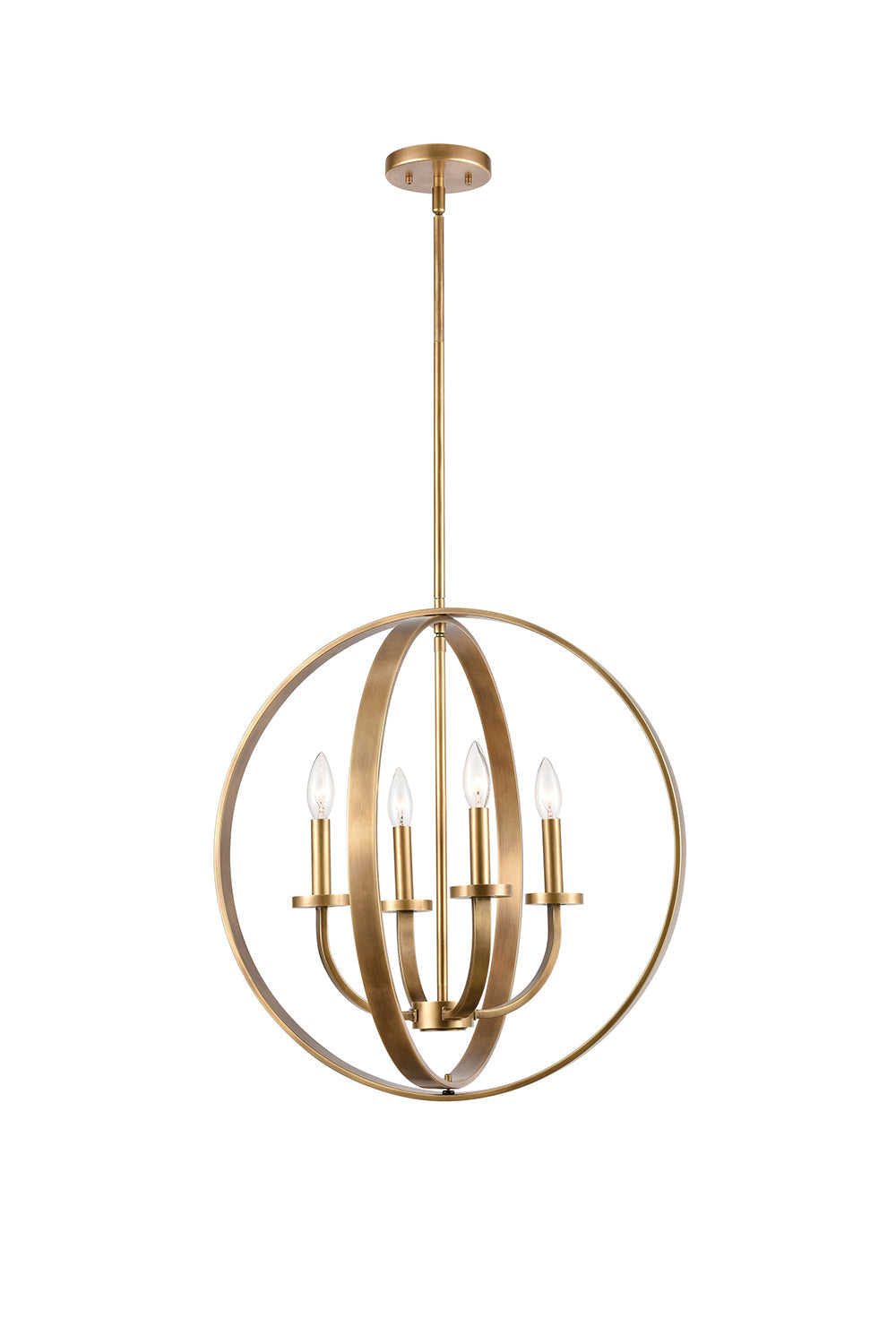Modern Round Lantern Chandelier | everlamps