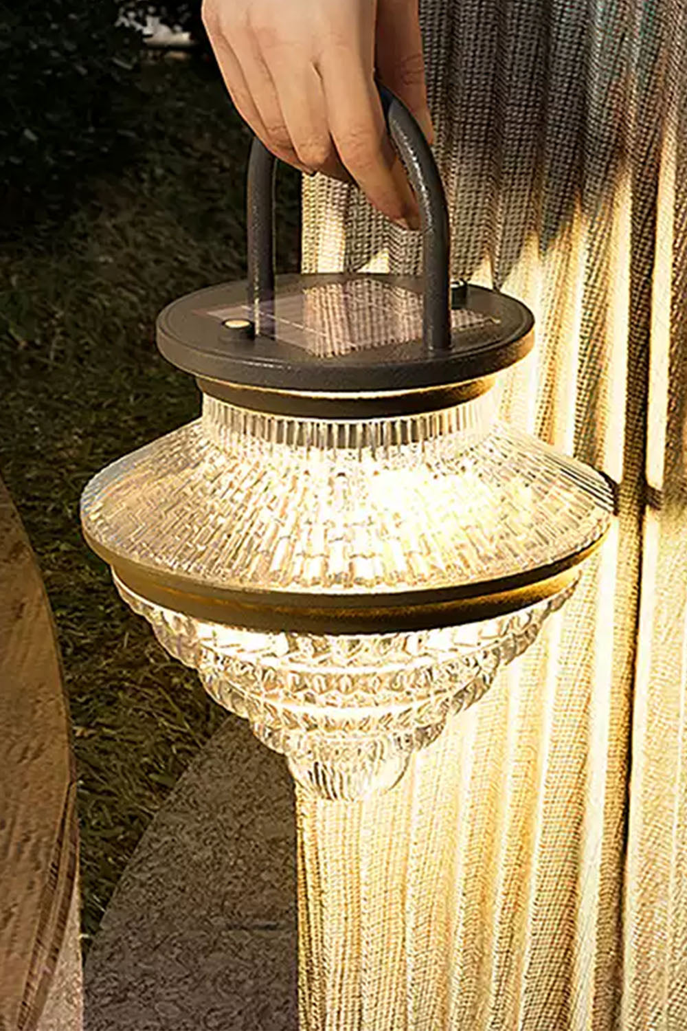 Modern Simple Portable Cone Outdoor Rechargeable Lamp - view 2 | everlamps