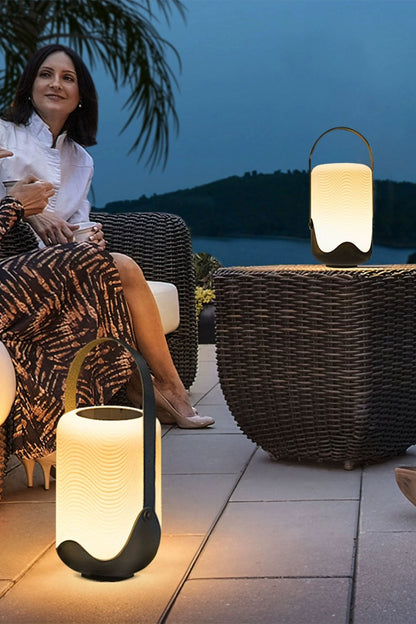 Modern Simple Portable Cylindrical Outdoor Rechargeable Table Lamp - view 13 | everlamps