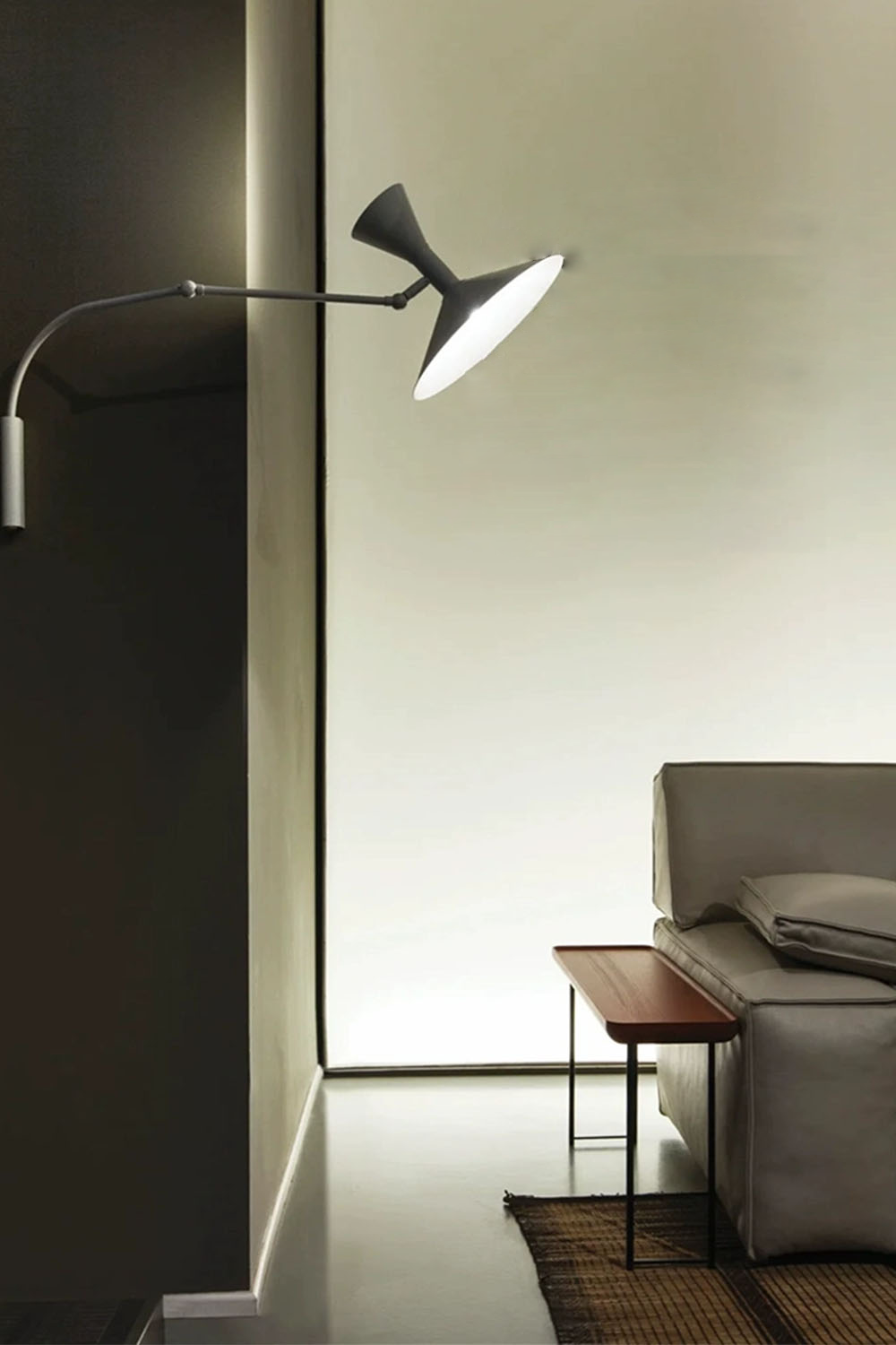 Modern Simple Swing Arm Wall Lamp - view 13 | everlamps