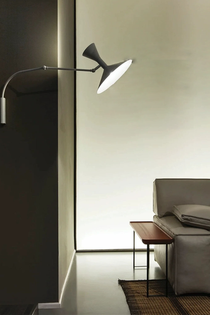 Modern Simple Swing Arm Wall Lamp - view 13 | everlamps