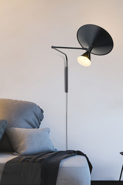 Modern Simple Swing Arm Wall Lamp - view 27 | everlamps