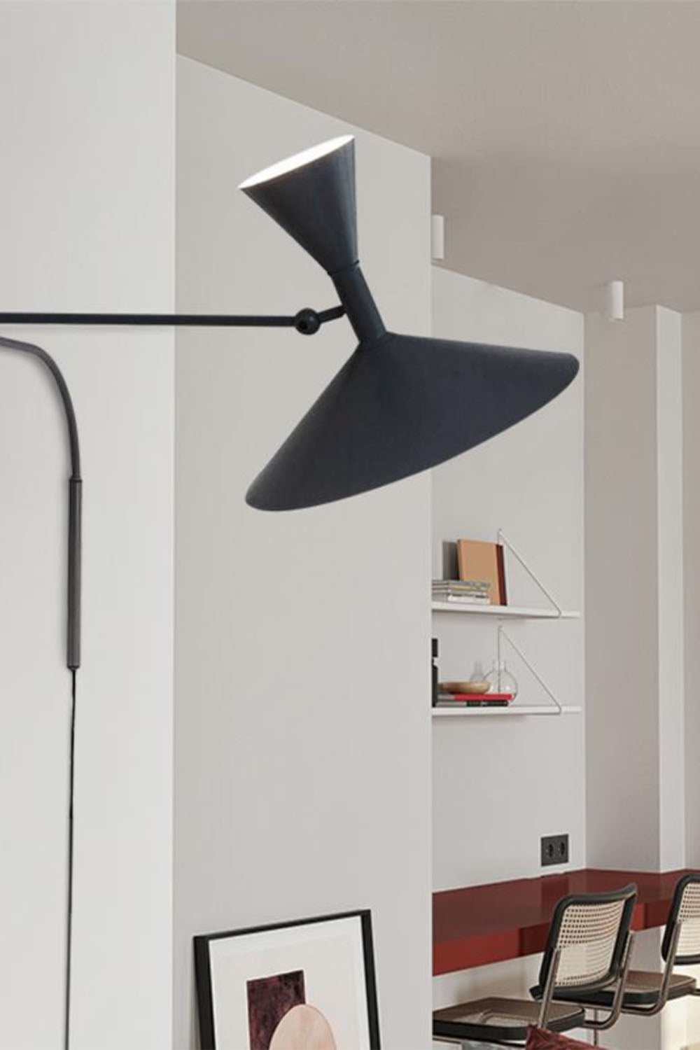 Modern Simple Swing Arm Wall Lamp - view 30 | everlamps