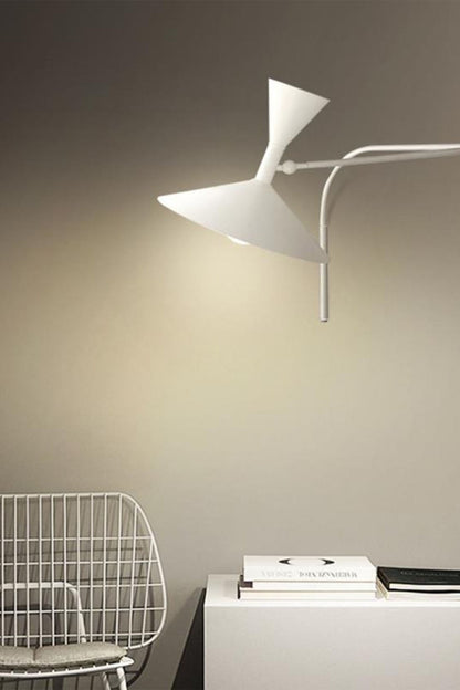 Modern Simple Swing Arm Wall Lamp - view 3 | everlamps