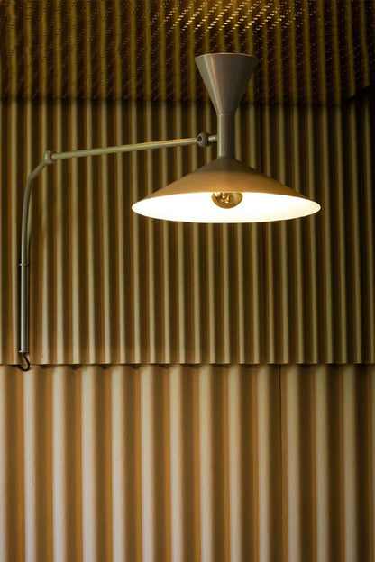 Modern Simple Swing Arm Wall Lamp - view 6 | everlamps