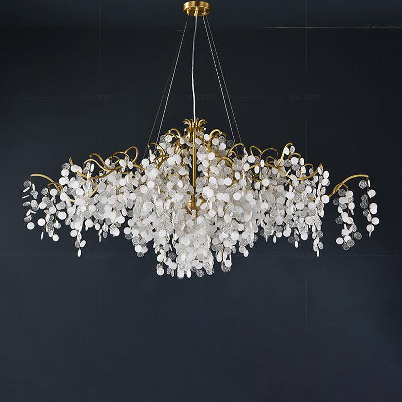 Monroe Oval Tree Branch Chandelier - jchandelier