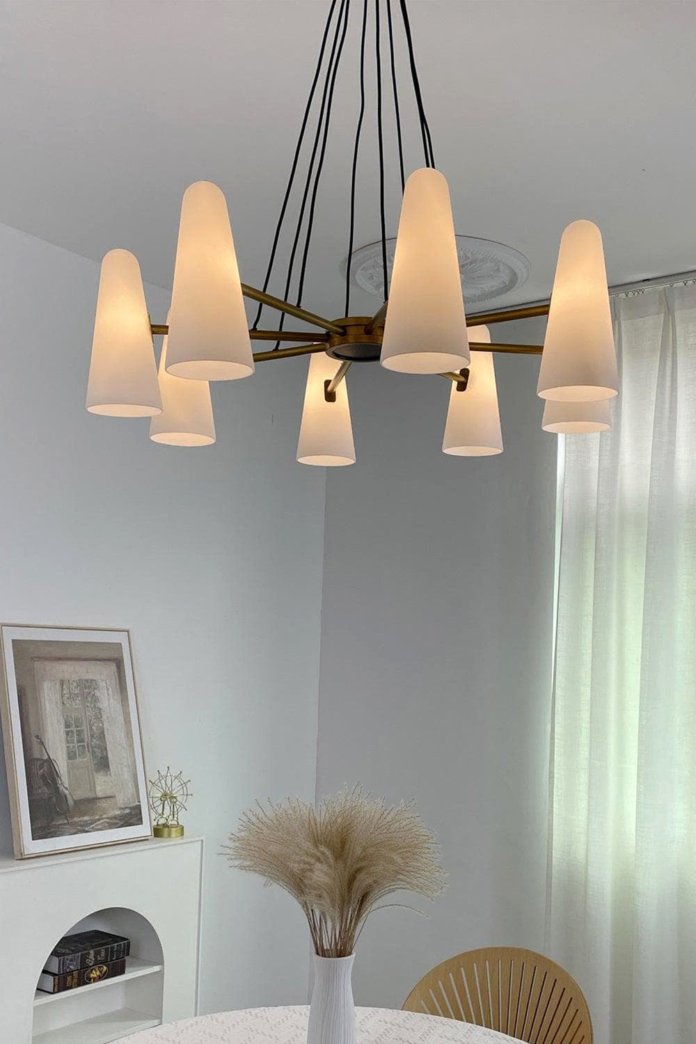Montfaucon Chandelier - view 8 | everlamps