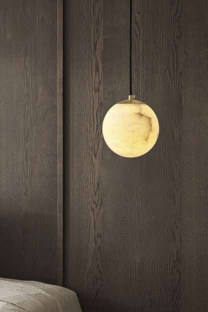 Moon Alabaster Pendant Lamp - everlamps