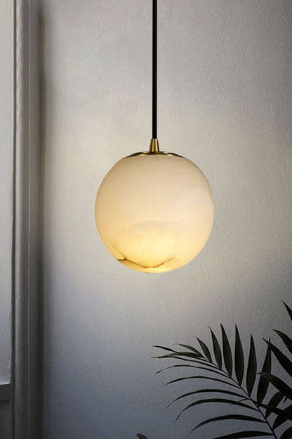 Moon Alabaster Pendant Lamp - everlamps