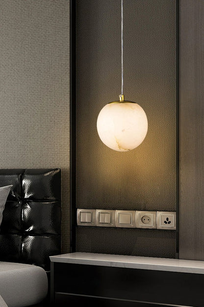 Moon Alabaster Pendant Lamp - everlamps