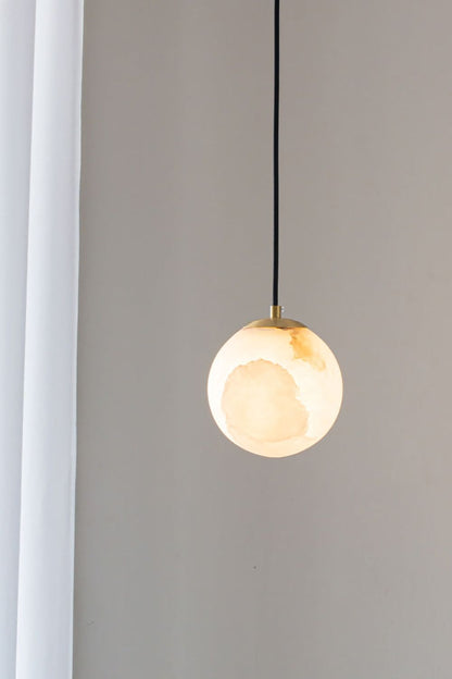 Moon Alabaster Pendant Lamp - everlamps