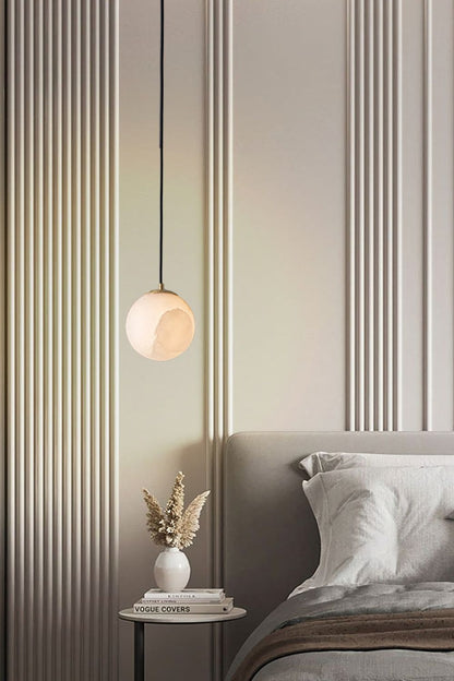 Moon Alabaster Pendant Lamp - everlamps